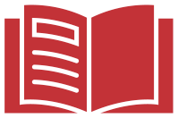 Library with book titles